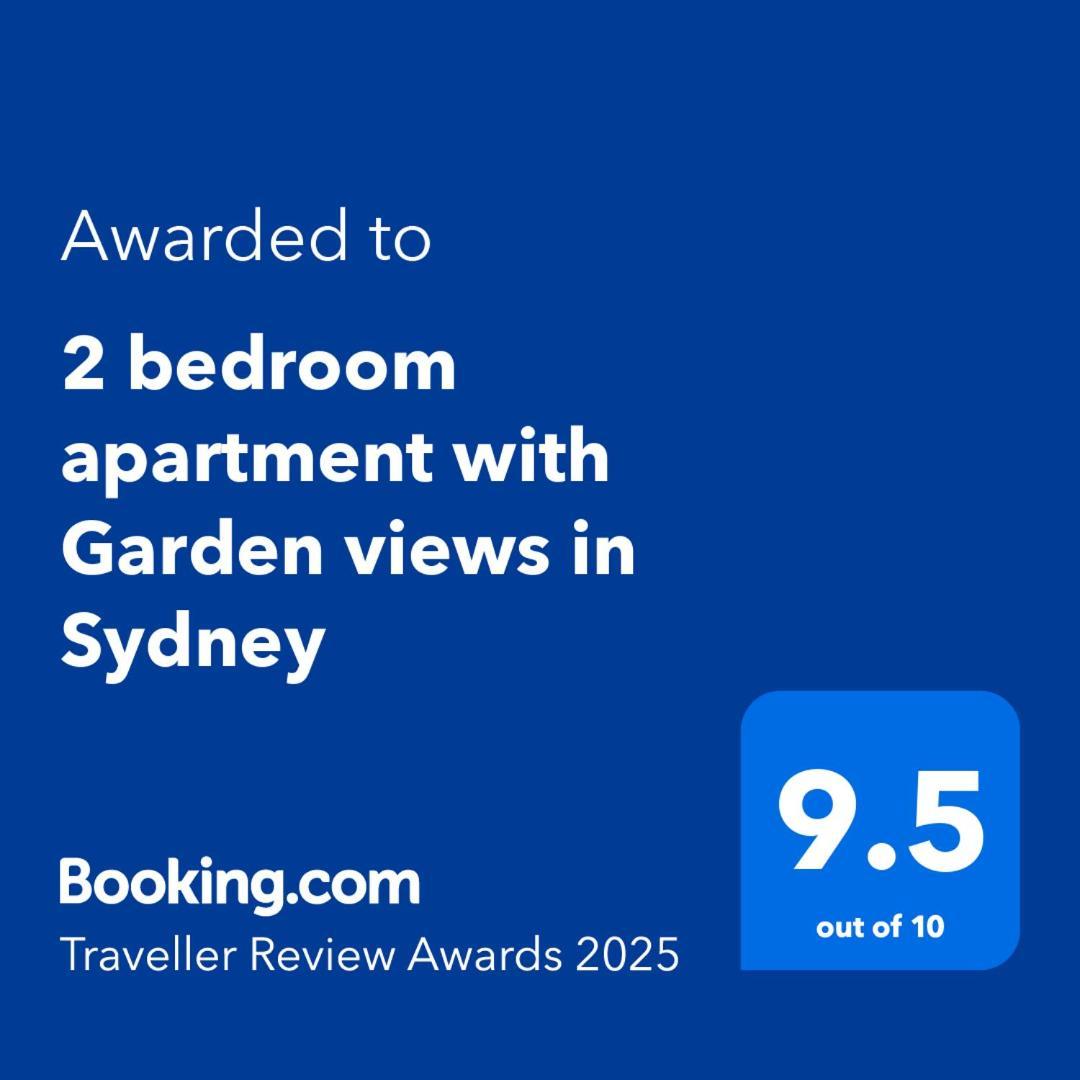 2 Bedroom Apartment With Garden Views In Sydney Exterior photo